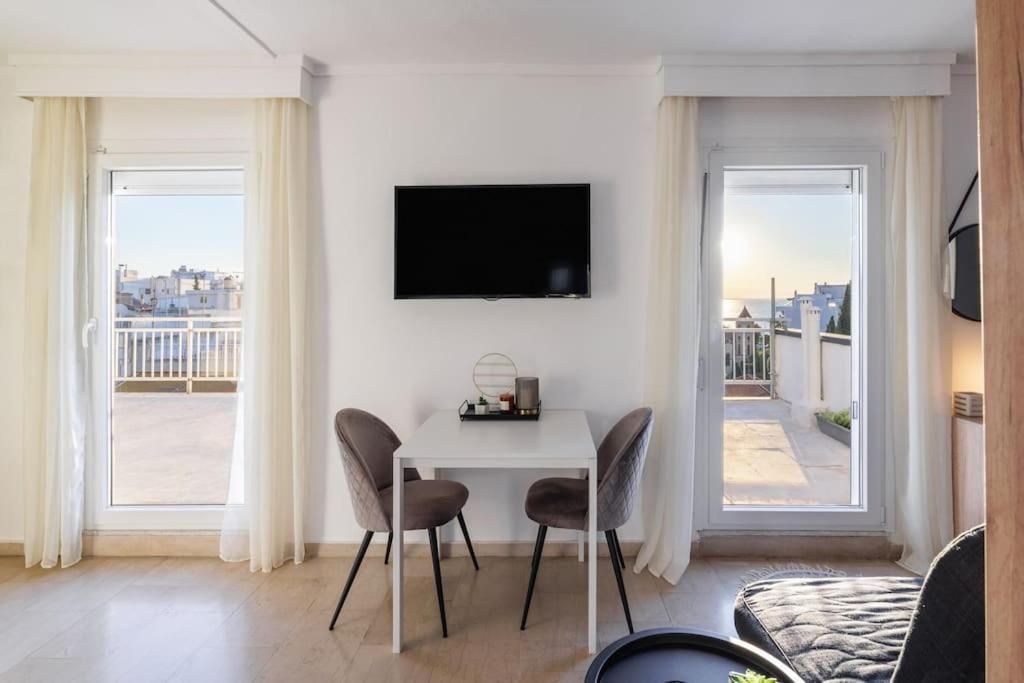 Sea View Sunset Penthouse Appartement Thessaloniki Buitenkant foto