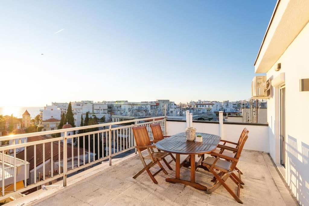 Sea View Sunset Penthouse Appartement Thessaloniki Buitenkant foto